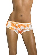 Hipster panty with orange palms